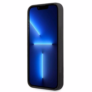 Karl Lagerfeld Silikoni Plaque Case iPhone 13 Pro / iPhone 13 - musta