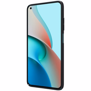 Nillkin Super Frosted Shield vahvistettu tapaus kansi Xiaomi Redmi Note 9T 5G musta