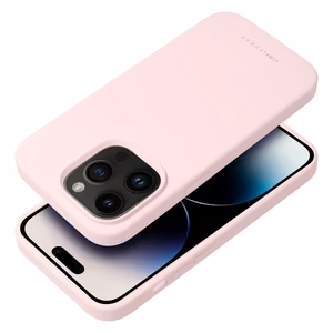 ROAR Suojakuori CLOUD SKIN iPhone 14 Pro:lle vaaleanpunainen