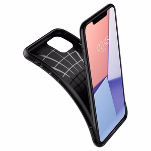 Spigen Liquid Air iPhone 11 kotelo - Matta musta