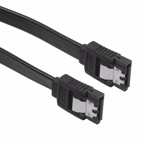 Extra Digital CA916436 SATA III -kaapeli suorilla lukittuvilla liittimillä, 0,5 m