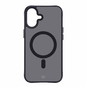 3mk Smoke MagCase MagSafe-tuella iPhone 16:lle - puoliläpinäkyvä