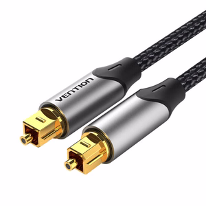 Vention Optical Fiber Audio Cable Aluminum Alloy Type 3M Gray