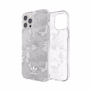 Adidas OR SnapCase Camo kotelo iPhone 12 Pro Max - läpinäkyvä - läpinäkyvä