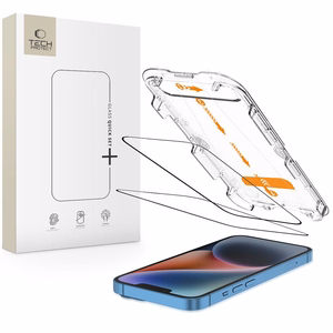 Tech-Protect Quick Set+ 2-pack karkaistu lasi iPhone 13 / 13 PRO / 14 / 16e / 17e:lle