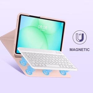 Tech-Protect SC Pen Suojakuori Samsung Galaxy Tab A9+ / A11+ Plus 11.0 X210 / X215 / X216 / X230 / X235 / X236:lle - Vaaleanpunainen