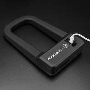 Rockbros RBNS1 SMART pyöränlukko NFC-lukijalla - musta