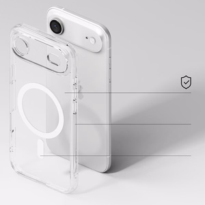 Ringke Fusion Magnetic MagSafe Suojakuori iPhone 17 Air:lle - Kirkas