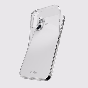 SBS Skinny -suojakuori iPhone 17:lle - läpinäkyvä