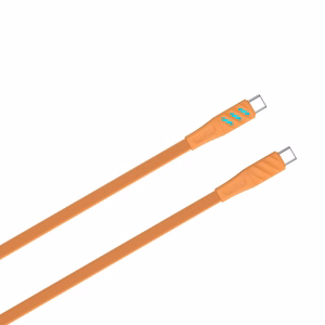 Havit CB6254 - USB Type C - USB Type C -latauskaapeli, 1 m (oranssi)