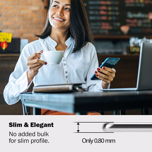Crong Crystal Slim suojakuori laitteelle Xiaomi Redmi 6A, läpinäkyvä