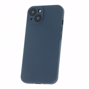 Silicon case for Motorola Moto G55 dark blue