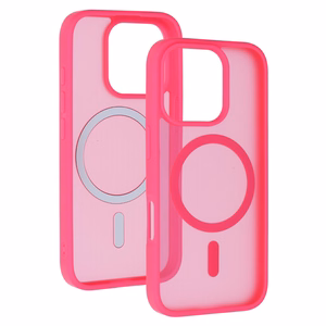 Tel Protect Aura Matte Magsafe Case for Iphone 16 Pro hot pink