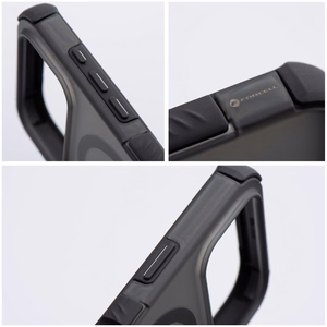 Case for iPhone 16 Pro Forcell F-Protect BumperX Premium compatible with MagSafe black