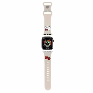 Hello Kitty silikoninen Kitty Head -ranneke Apple Watch 38/40/41mm - beige