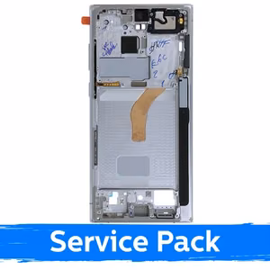 Keskikehys Samsung S908 S22 Ultra / Phantom White / (Service Pack)