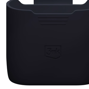 3mk Silikoninen AirPods-suojakuori Apple AirPods 2:lle - musta
