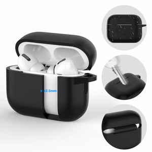 Tech-Protect Silikoninen Hook -suojakuori Apple AirPods Pro 1 / 2:lle - oranssi