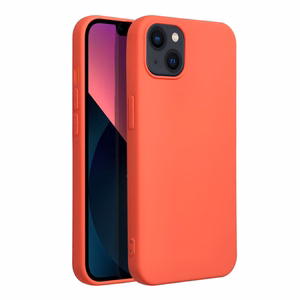 Case for iPhone 13 Silicone peach