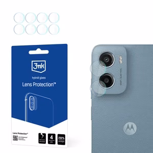 3mk Lens Protection hybridilasi kameran linsseille Motorola Moto E15:lle