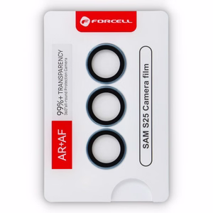 Camera glass to Samsung S25 Forcell Premium icy blue