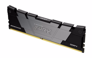 Kingston Technology FURY 16GB 3600MT/s DDR4 CL16 DIMM 1Gx8 Renegade musta