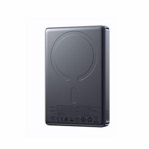 Joyroom JR-PBM08 Pro 22,5 W 10000 mAh varavirtalähde langattomalla latauksella ja 2 x USB-C-liitännällä – harmaa