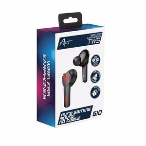 ART langattomat kuulokkeet bluetooth pelaaminen TWS + telakka Type C AP-TW-G10 musta