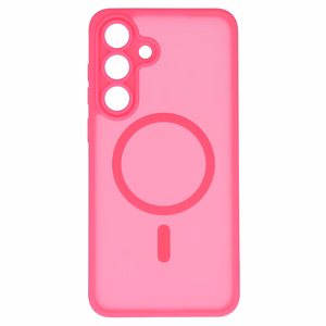 Tel Protect Aura Matte Magsafe suojakuori Samsung Galaxy S25 FE, kirkkaanpinkki