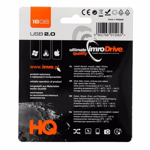 IMRO USB-muistitikku AXIS 16GB USB2.0