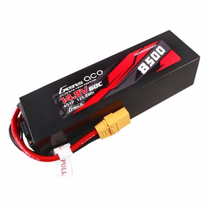 Gens Ace G-Tech 8500 mAh 14,8 V 60C 4S1P LiPo-akku, PC-muovikotelo, XT90-liittimellä