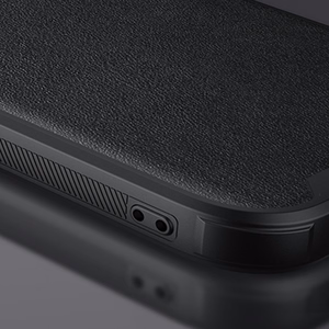 Nillkin CamShield Nahka S Kotelo iPhone 14 Plus kotelo kameran suojuksella sininen
