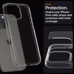 Spigen Ultra Hybrid Suojakuori iPhone 16 Pro Max 6,9 - kristallinkirkas