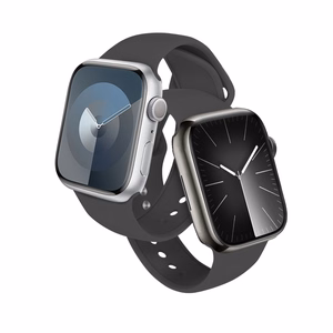 Crong Liquid strap for Apple Watch 44 / 45 / 46 / 49 mm, graphite