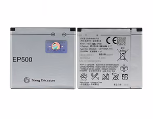 Akku alkuperäinen Sony Ericsson EP-500 WT18i/WT19i/X8/U8/W8/ST17i/ST15i/SK17i/WT18i 1200mAh (käytetty Grade B)