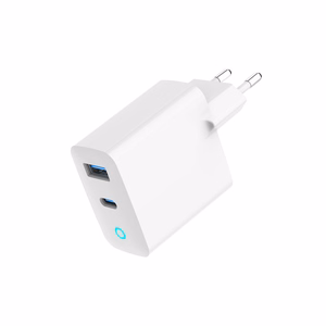 GEMBIRD USB 30W 2-porttinen laturi TA-UC-PDQC30L-W-01 valkoinen