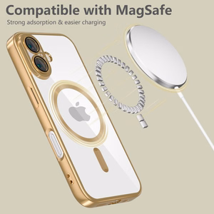 Tech-Protect MagFlex MagSafe Suojakuori iPhone 16:lle - kultainen