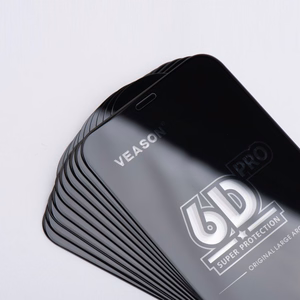 6D Pro Veason Glass (SET 10in1) - for Iphone 17 black
