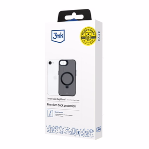 3mk Smoke Case Mag&Stand Apple iPhone 16E:lle - musta