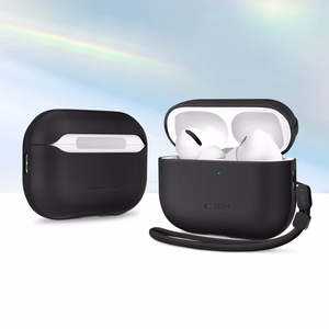 Tech-Protect NaturalFit Suojakuori AirPods Pro 3 -lle - musta