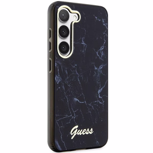 Guess GUHCS23MPCUMAK S23+ S916 musta/musta kovakuori Marble