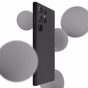 3mk Silikoninen Suojakuori Samsung Galaxy S24 Ultra:lle - musta