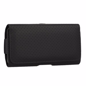 HIT Belt Holster koko XL - Iphone 17 Pro Max/16 Pro Max/Samsung A55 5G/A53/S25/S24 - malli 4 musta - 167x83 mm