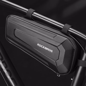 Rockbros B66 vedenpitävä polkupyörän runkolaukku - musta