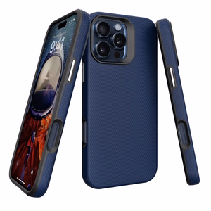 Perfectionists Triangle Mag Case iPhone 13 Pro navy blue