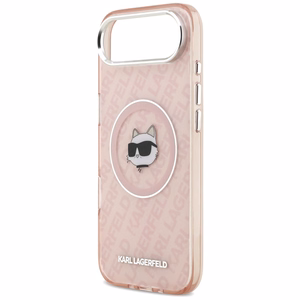 KARL LAGERFELD suojakuori iPhone 17 Air MagSafe-yhteensopiva KLHMP17MHMKBCHOP (IML Choupette Head Logo) pinkki