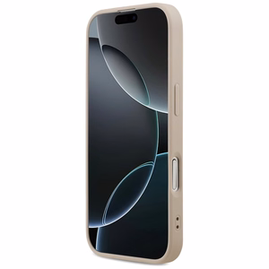 Guess 4G Ring Classic Logo MagSafe Suojakuori iPhone 17 - Vaaleanpunainen
