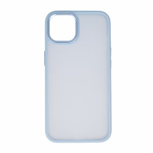 Satiininen mattakuori iPhone 15 Plus 6,7" sininen