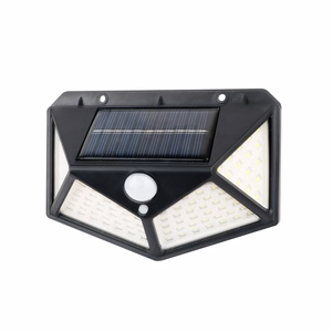 Forever Light Aurinkokenno LED-lamppu SUNARI FLS-65 100*SMD PIR 6W 480lm 6000K 1200mAh Li-Ion