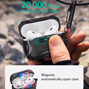 ESR Cyber ​​FlickLock MagSafe Case for AirPods Pro 3 - Black